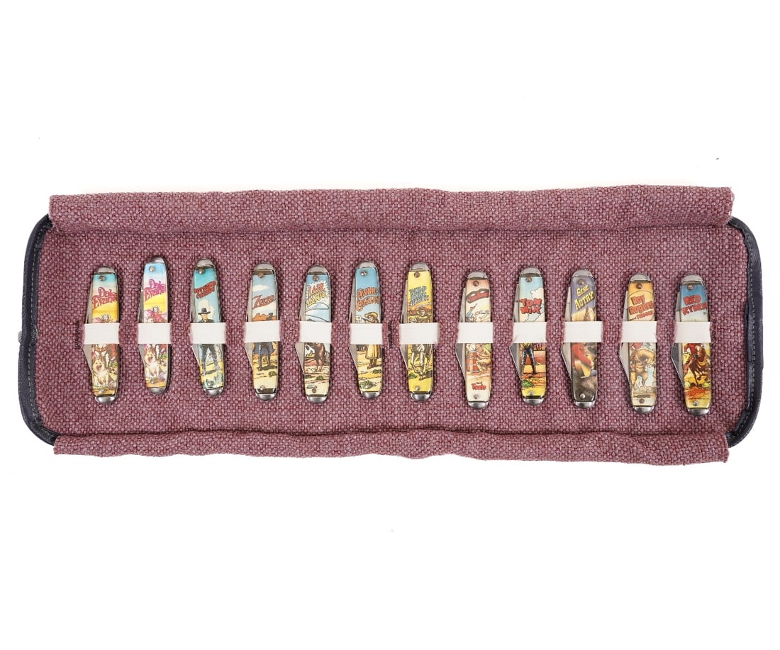 TWELVE PEN KNIVES (1 of 7)