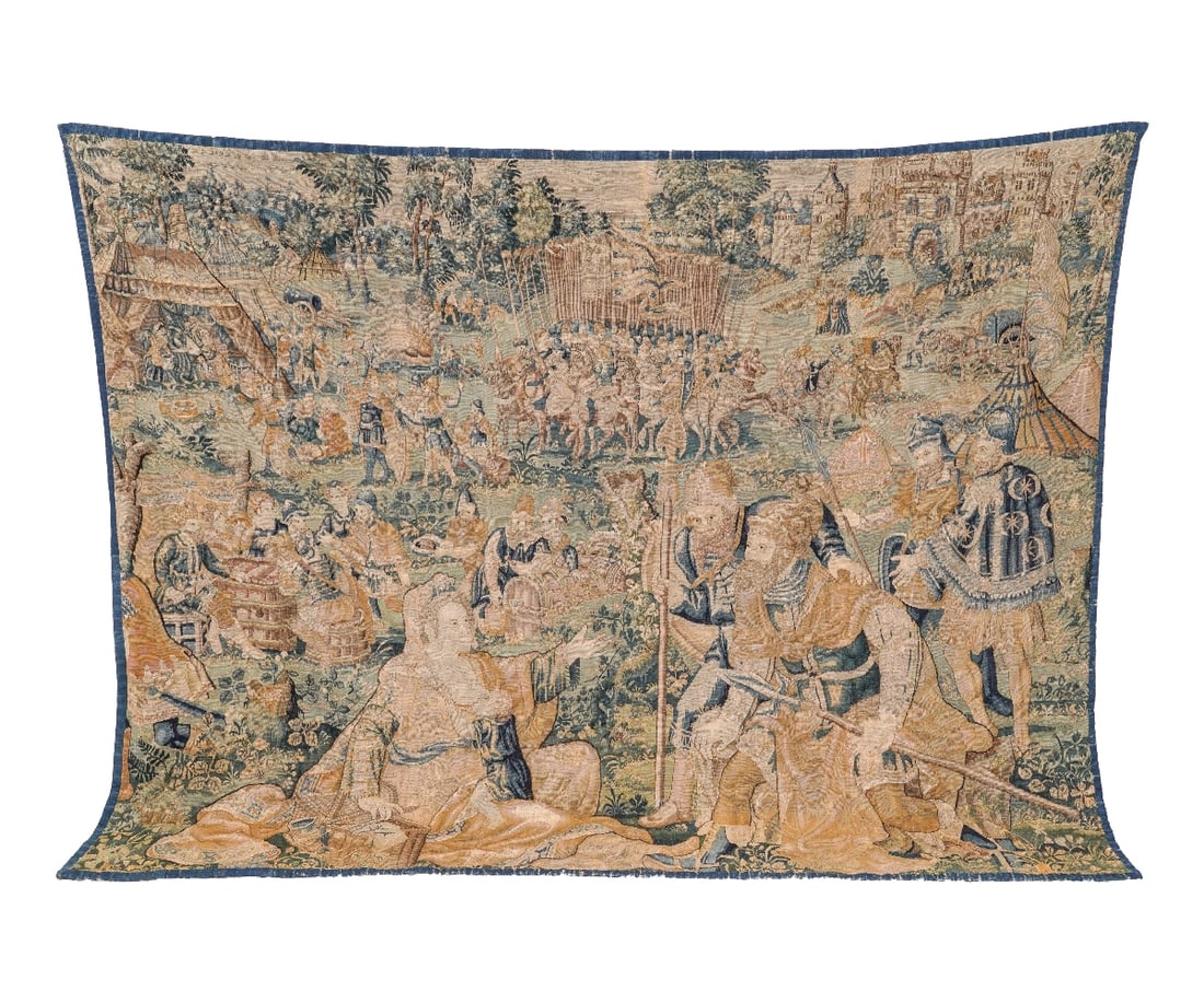FLEMISH TAPESTRY 'LE SIEGE DE BETHULIE' (1 of 15)
