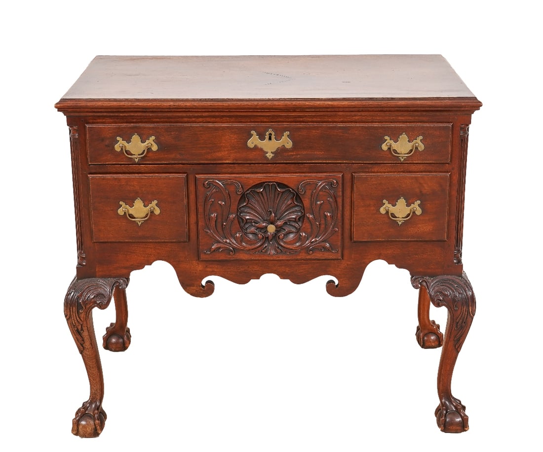 PHILADELPHIA MAHOGANY LOW BOY (1 of 10)