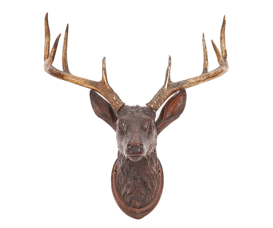 BLACK FOREST STAG HEAD (1 of 10)