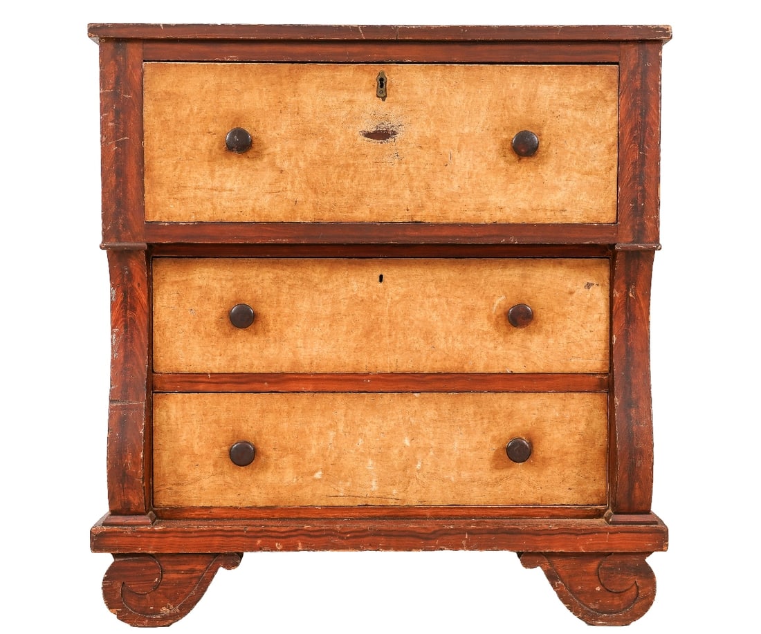 EMPIRE CHEST OF DRAWERS (1 of 8)