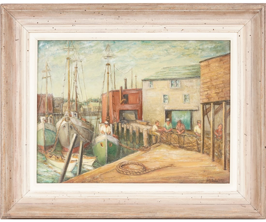 HELEN L. ROBERTS OIL ON CANVAS (1 of 6)