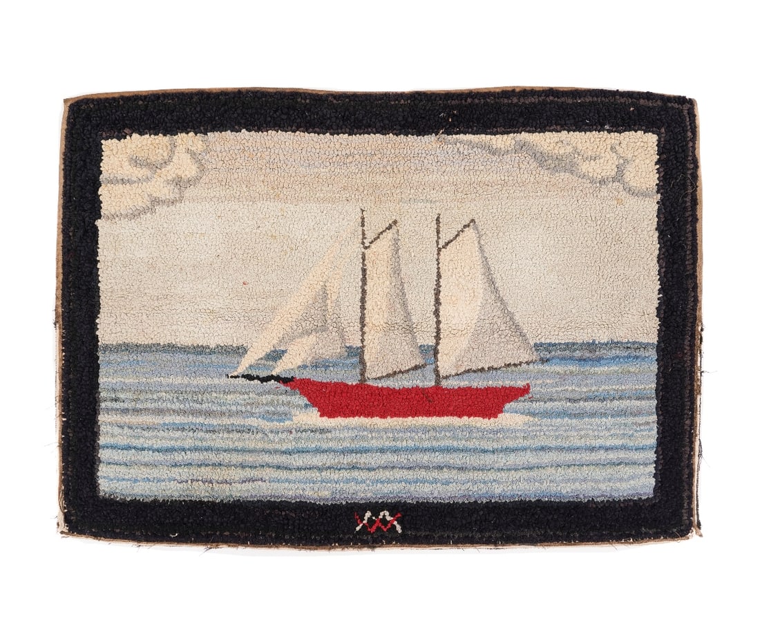 PICTORIAL HOOKED RUG (1 of 10)