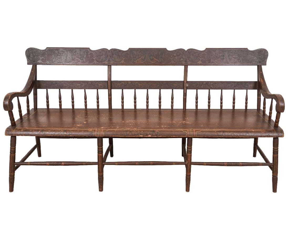 PAINTED SETTEE (1 of 6)