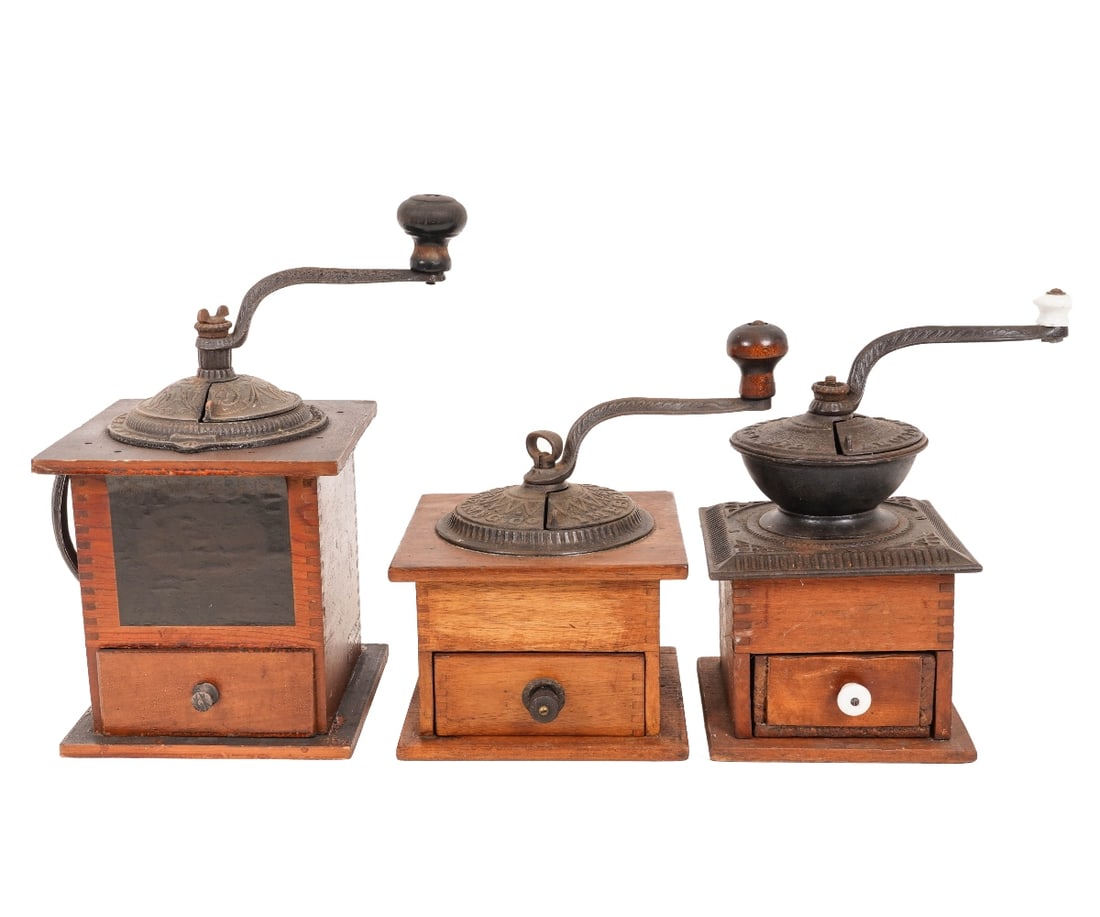 THREE BOX COFFEE MILLS (1 of 10)