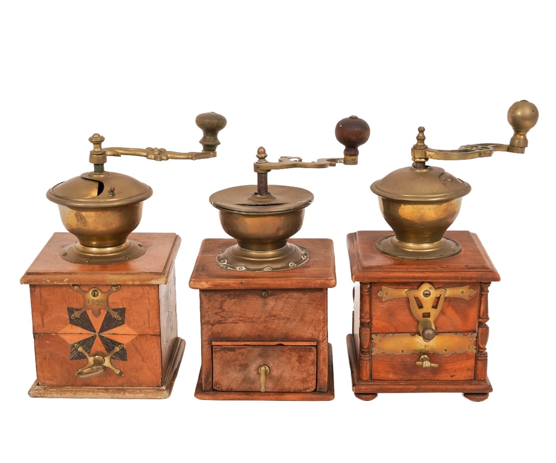 THREE BOX COFFEE MILLS (1 of 5)