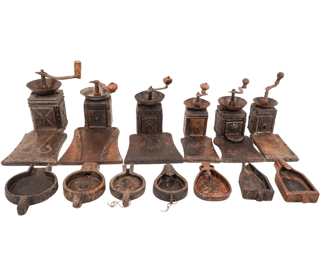 SIX OTTOMAN TURKISH GRINDERS (1 of 5)
