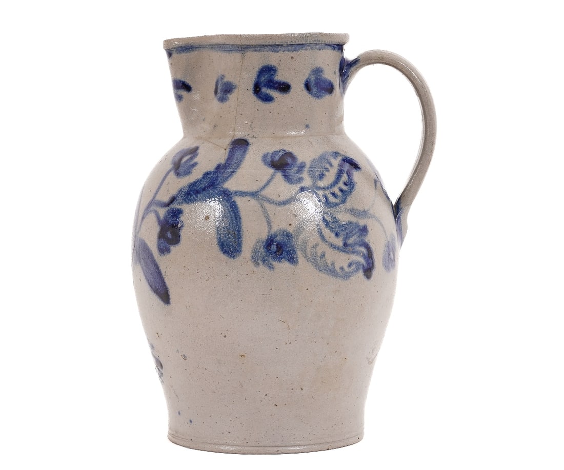 REMMEY TYPE STONEWARE PITCHER (1 of 9)
