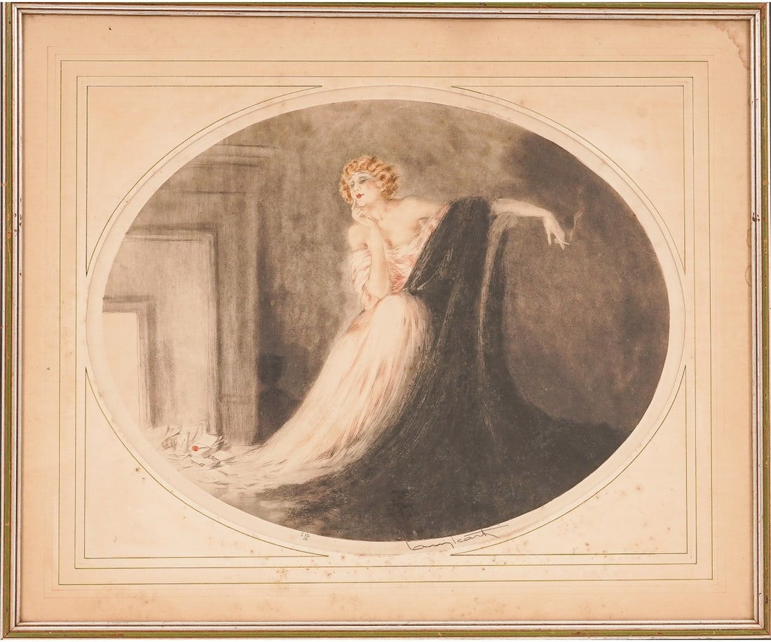 LOUIS ICART ETCHING (1 of 8)