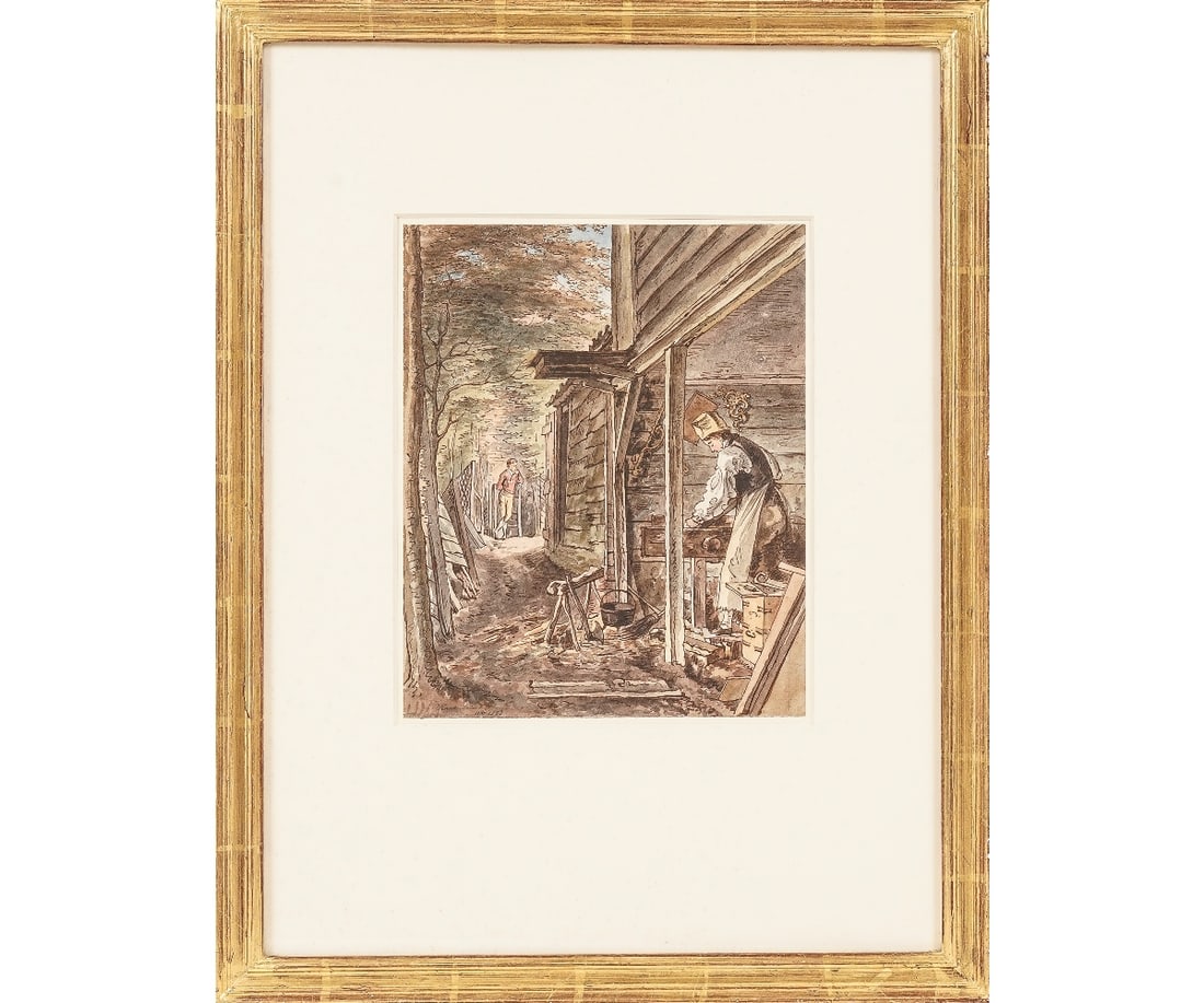 WILLIAM HENRY HUNT WATERCOLOR (1 of 5)