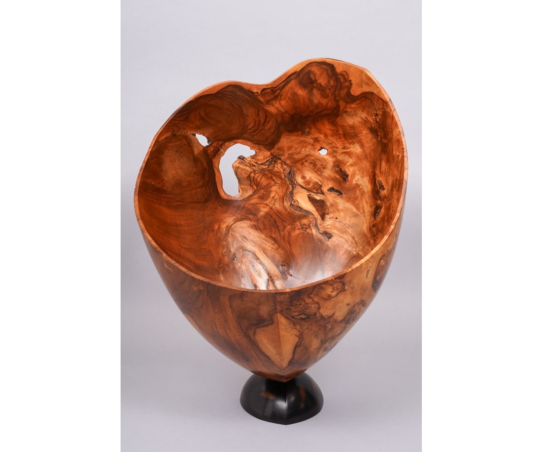 HAWAIIAN KOU WOOD ART BOWL (1 of 7)