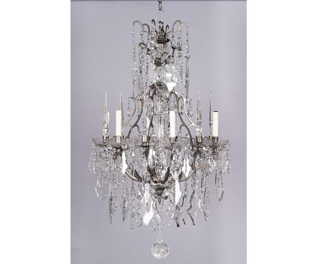 STANLEY SAMET CRYSTAL CHANDELIER (1 of 12)