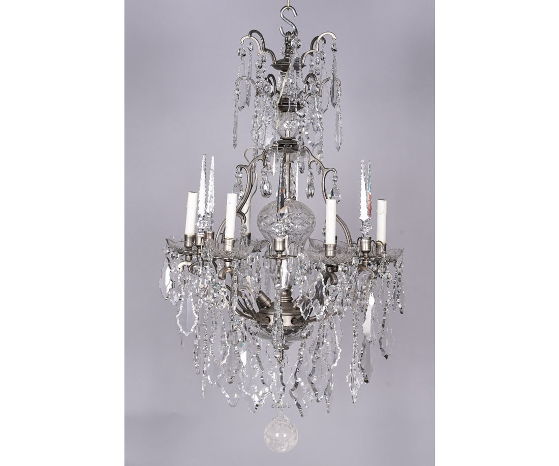 STANLEY SAMET CRYSTAL CHANDELIER (1 of 11)