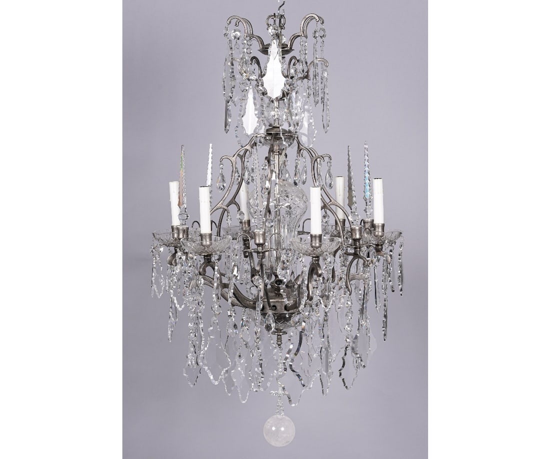 CUT CRYSTAL CHANDELIER (1 of 13)