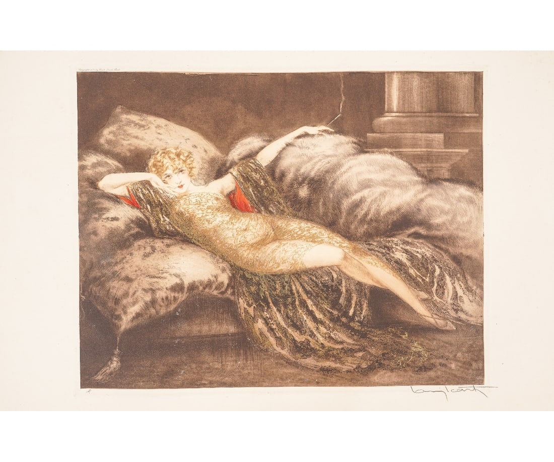 LOUIS ICART ETCHING (1 of 9)