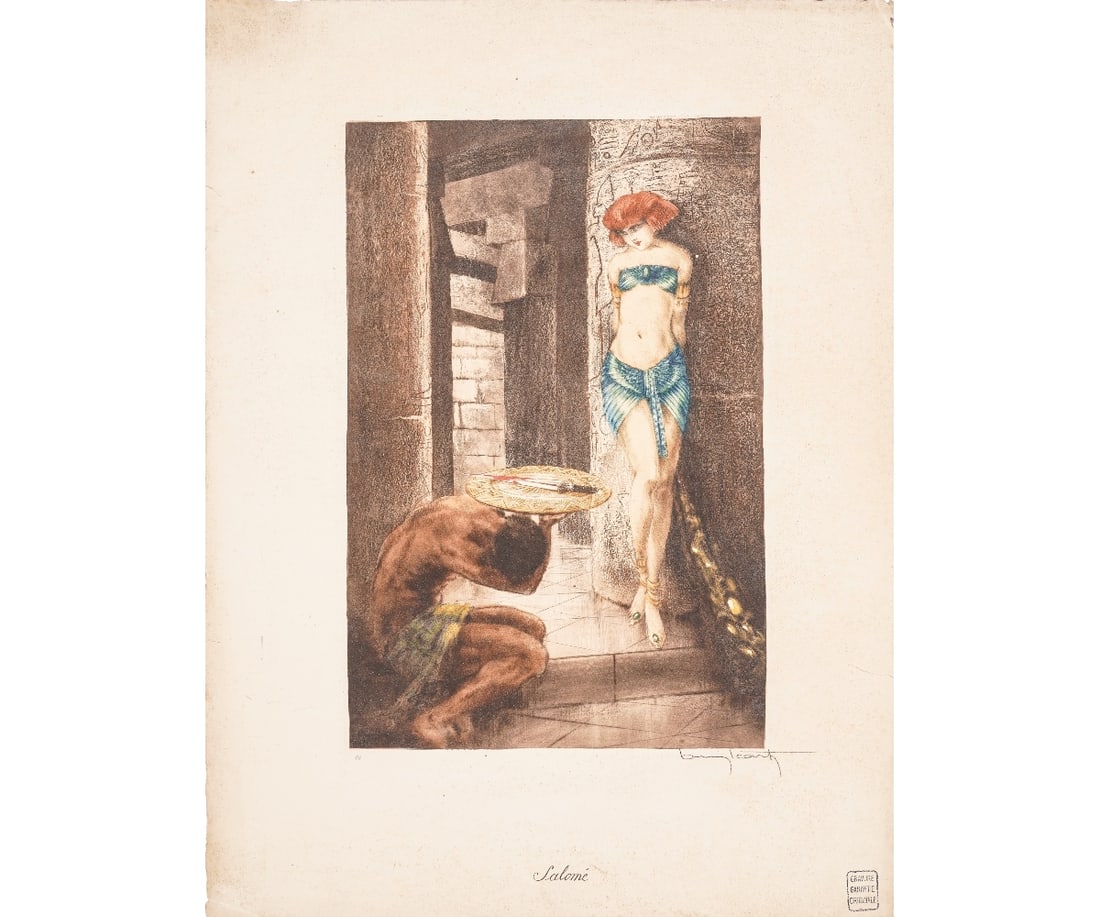LOUIS ICART ETCHING (1 of 12)
