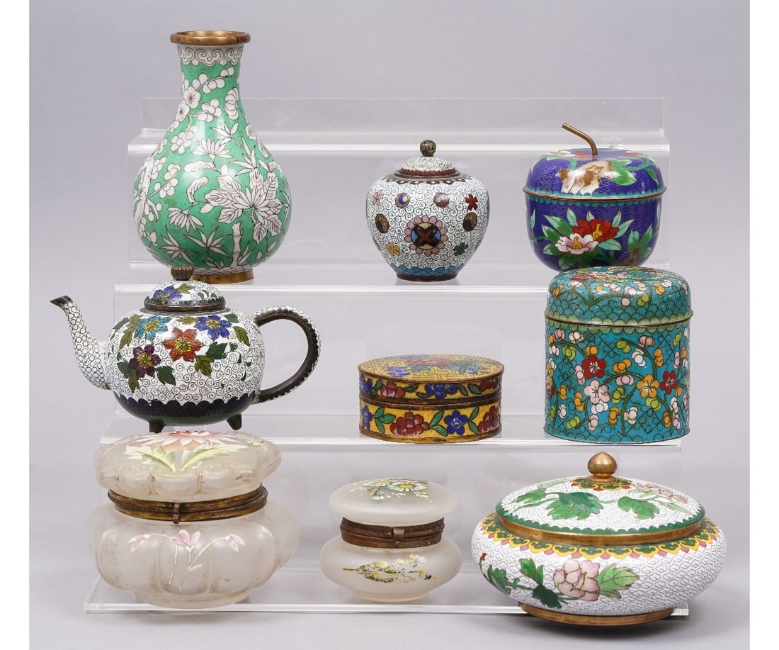 GROUPING OF CLOISONNE (1 of 6)