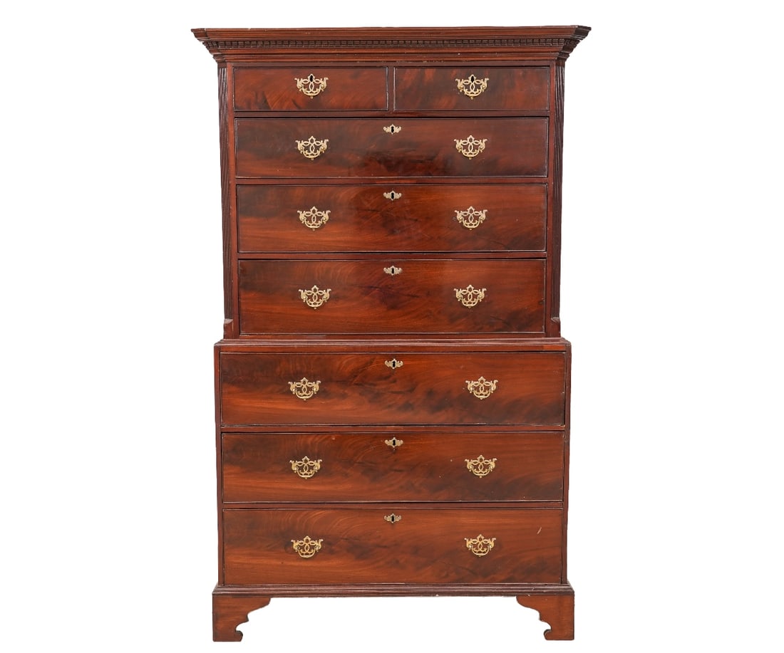 GEORGIAN CHEST ON CHEST (1 of 12)