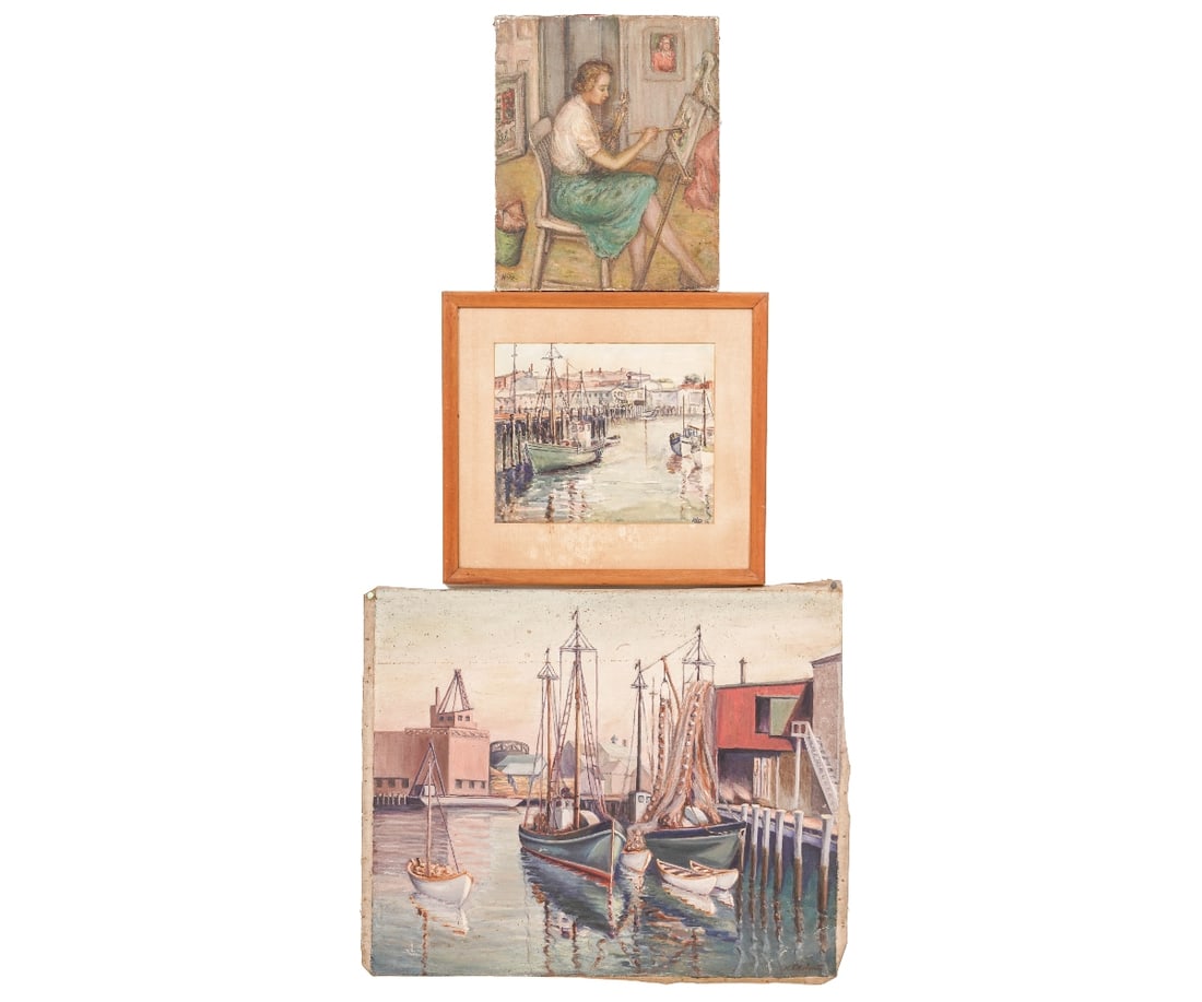 HELEN L. ROBERTS OIL ON CANVAS (1 of 10)