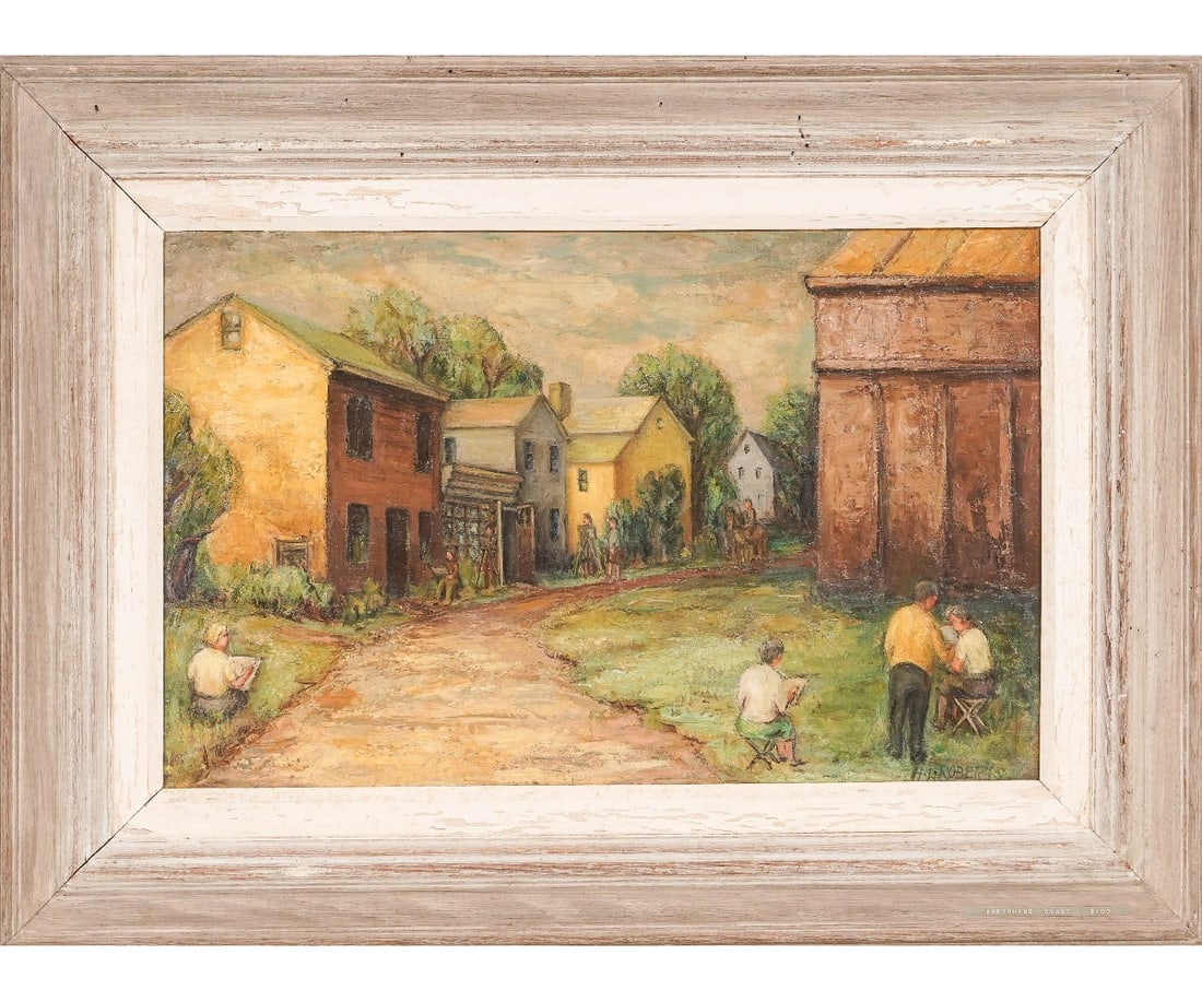 HELEN L. ROBERTS OIL ON CANVAS (1 of 7)