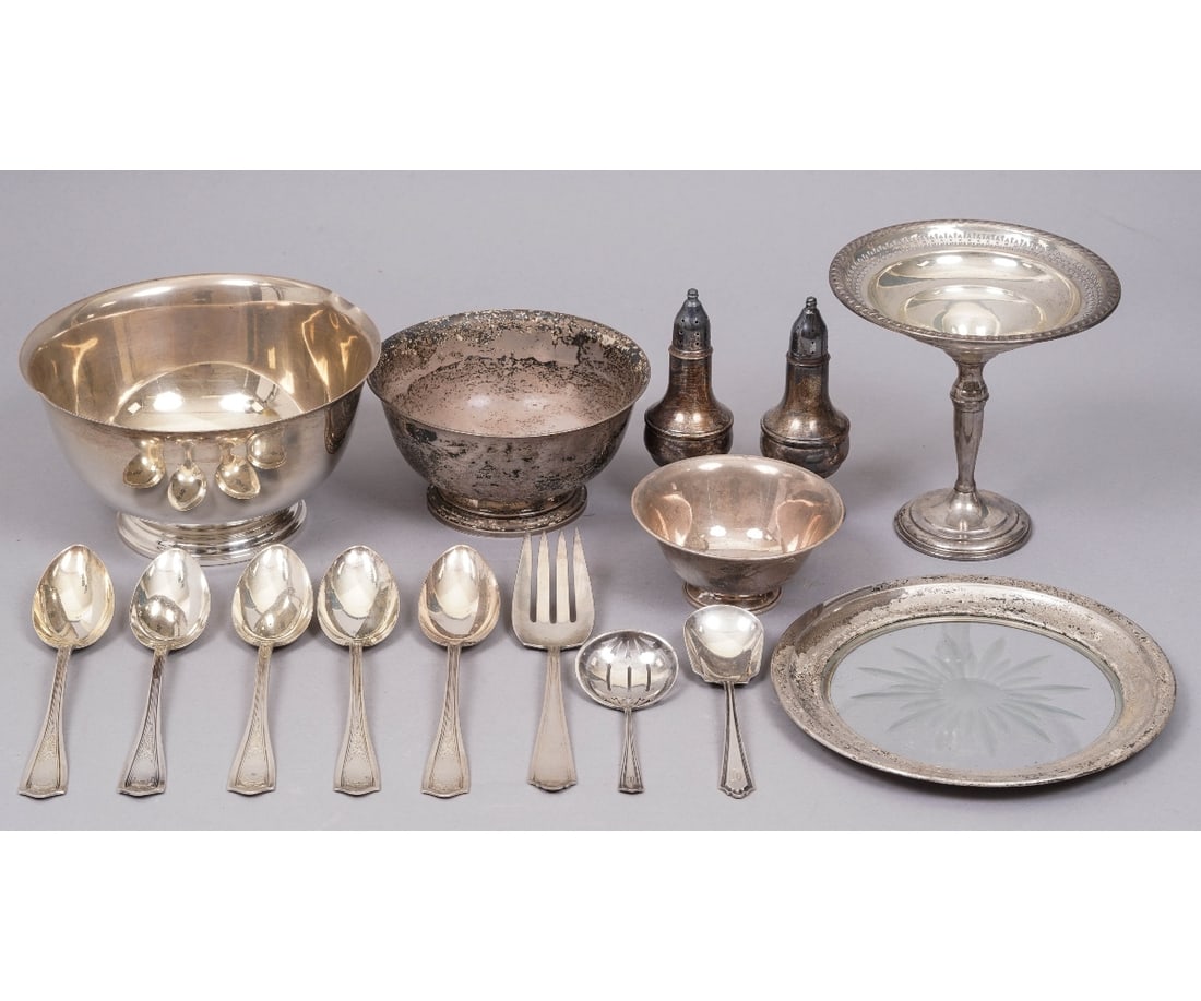 STERLING SILVER TABLEWARE (1 of 8)