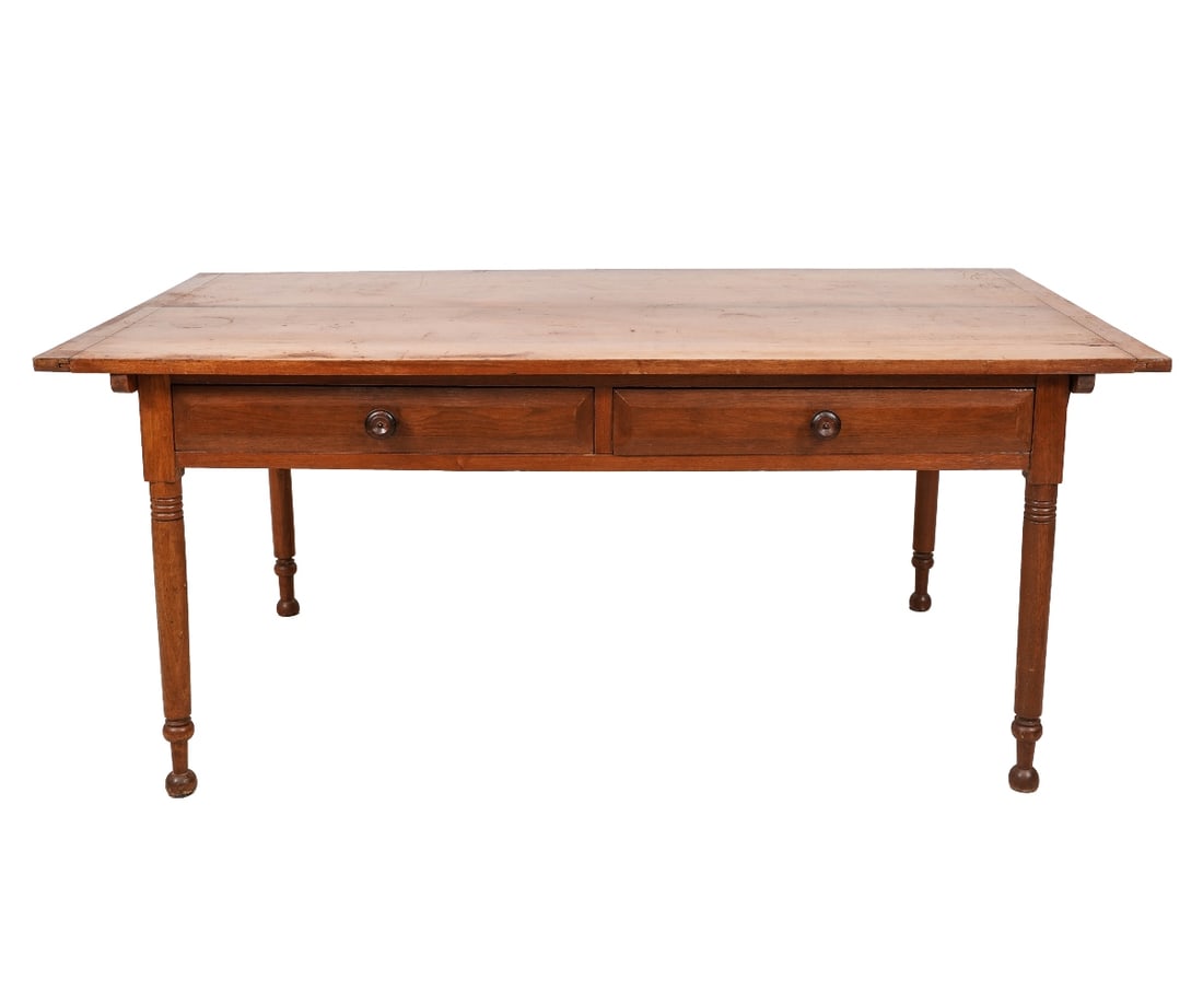 WALNUT FARM TABLE (1 of 8)