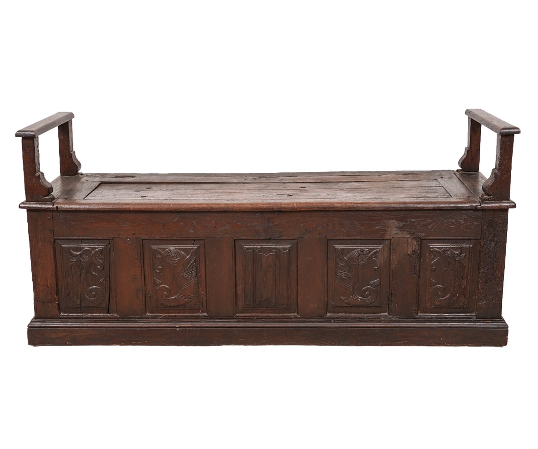 JACOBEAN HALLWAY BENCH (1 of 10)