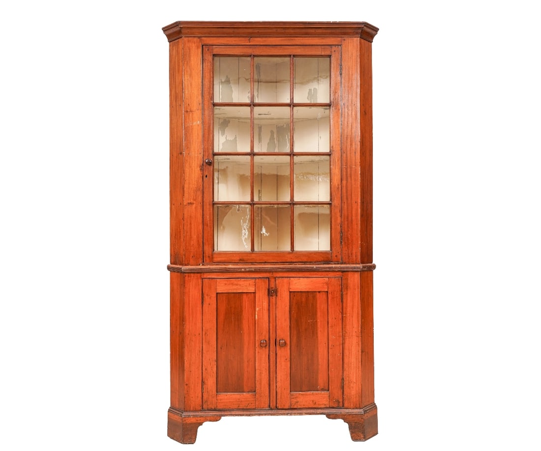 PENNSYLVANIA CORNER CUPBOARD (1 of 8)