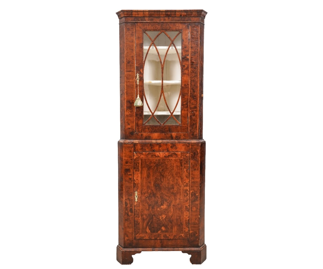 RARE GEORGE III CORNER CUPBOARD (1 of 8)
