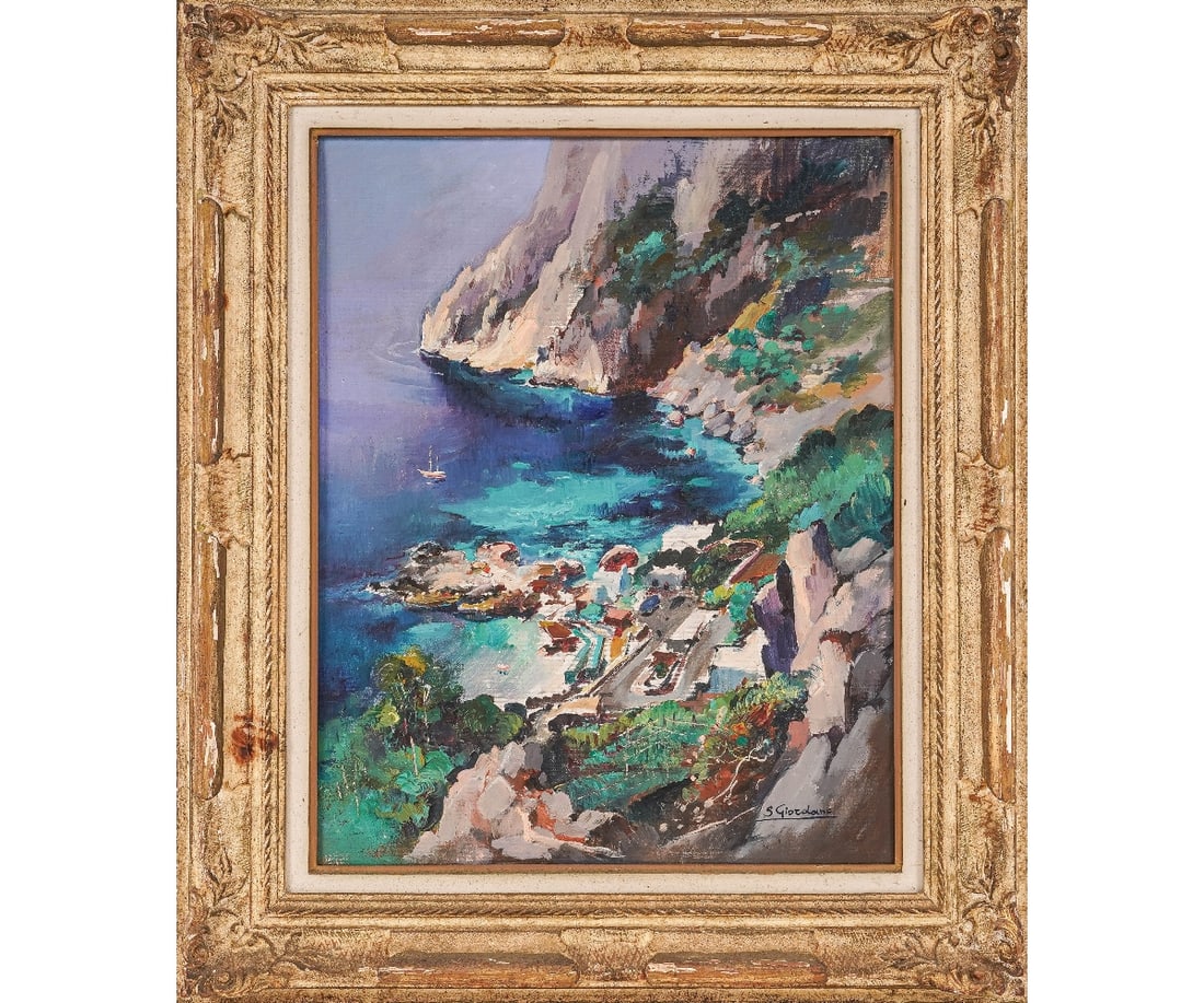 S. GIOZDANO OIL ON CANVAS (1 of 6)