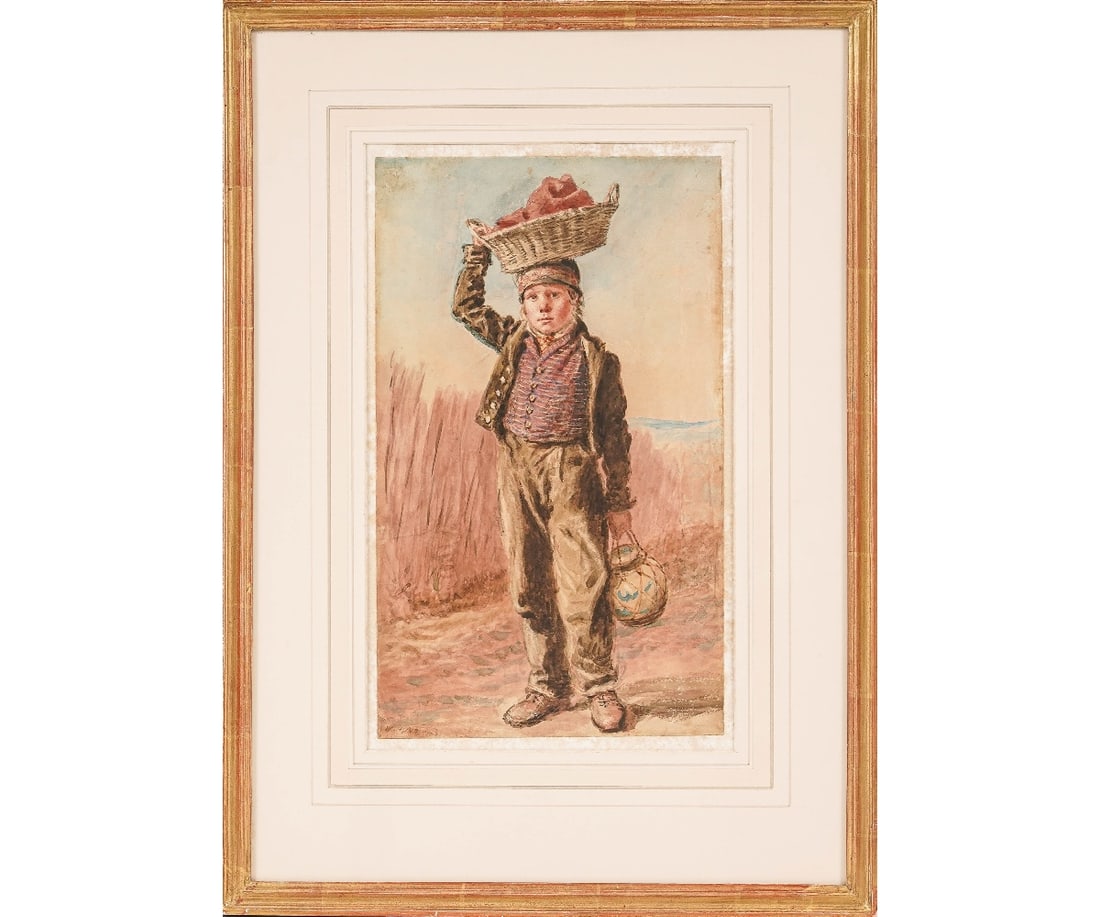 WILLIAM HENRY HUNT WATERCOLOR (1 of 4)