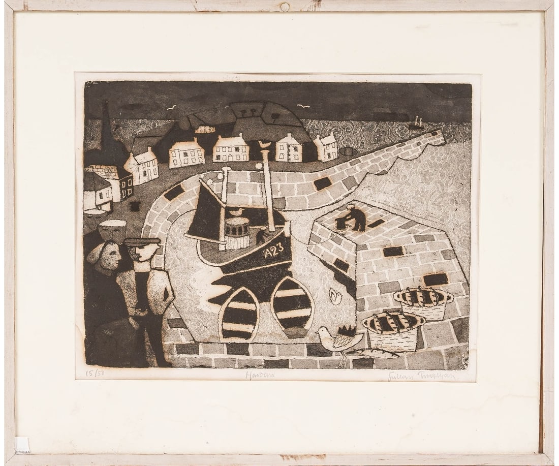 JULIAN TREVELYAN ETCHING (1 of 6)