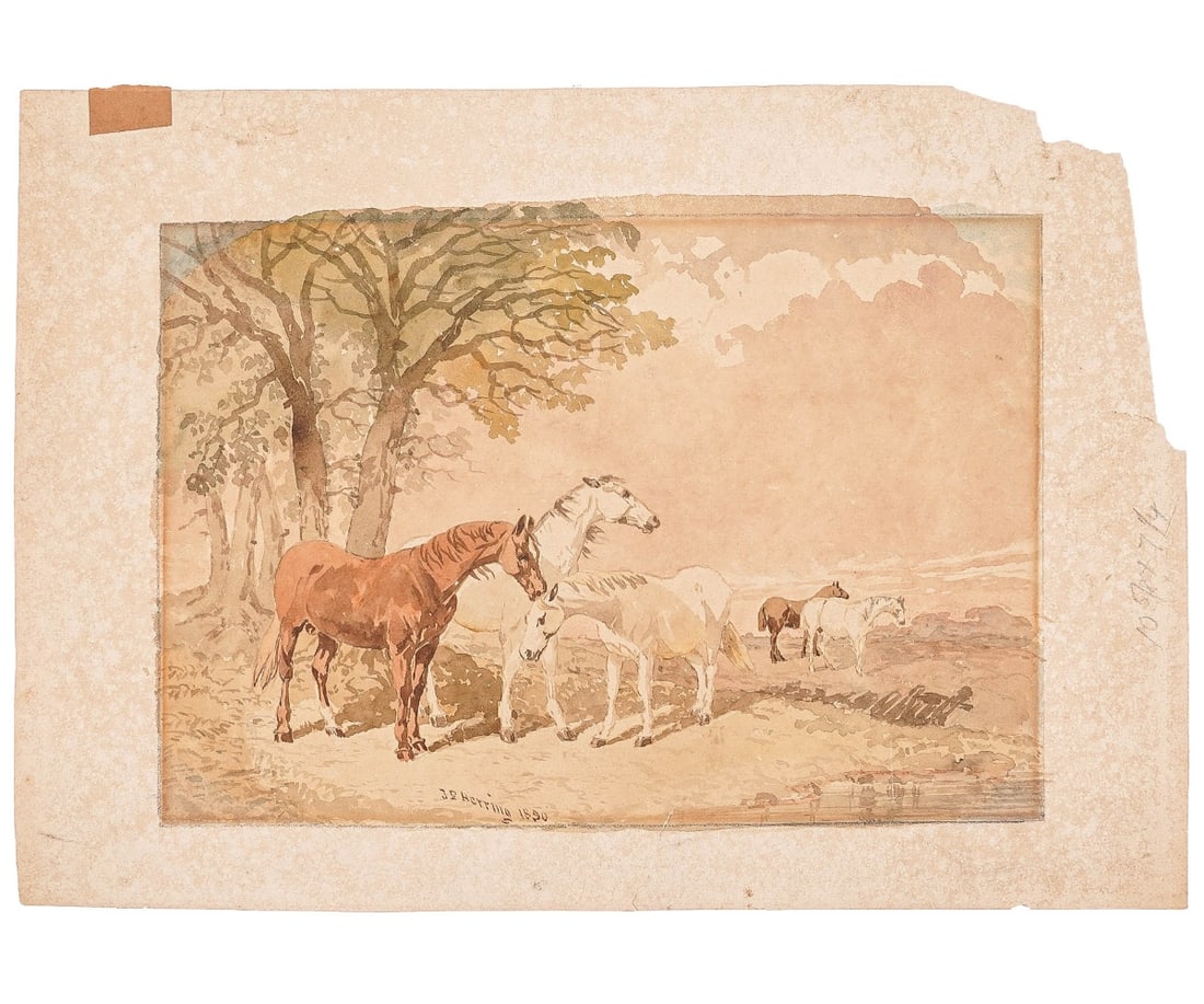 J.F. HERRING WATERCOLOR (1 of 6)