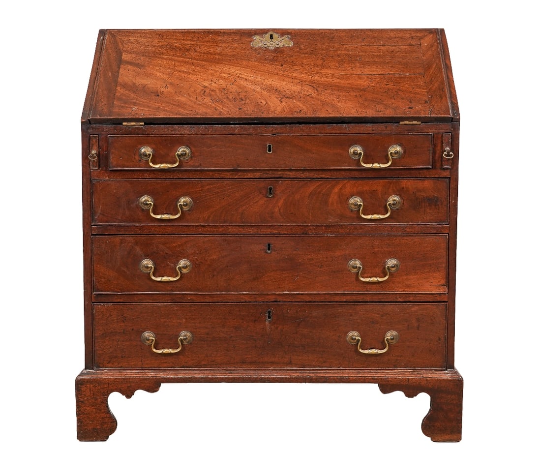 GEORGIAN SLANT LID DESK (1 of 8)