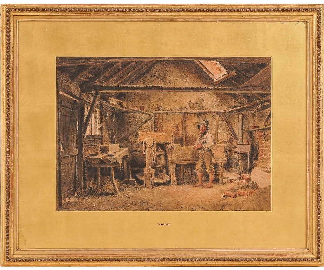 WILLIAM HENRY HUNT WATERCOLOR (1 of 11)