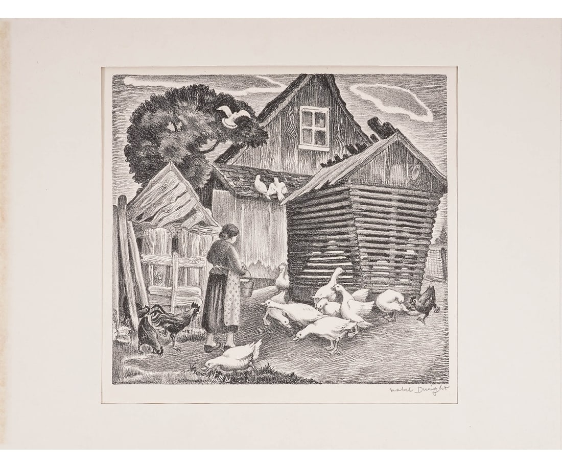 MABEL DWIGHT LITHOGRAPH (1 of 7)