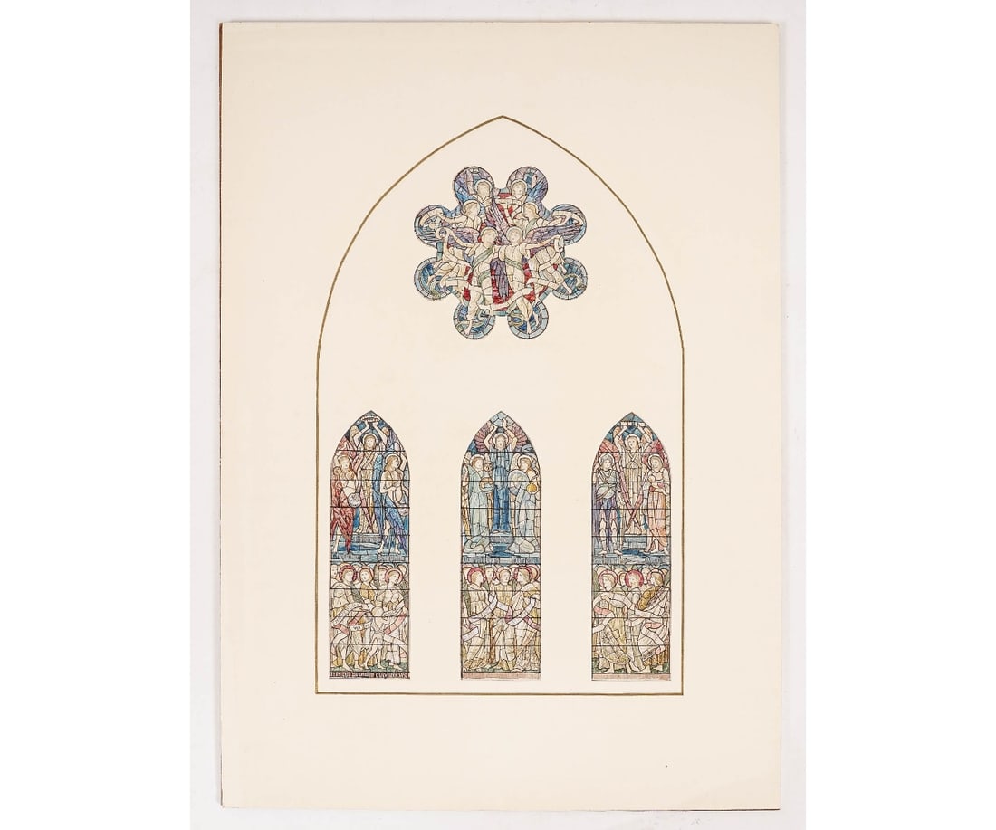 HENRY GEORGE HOLIDAY WATERCOLOR (1 of 14)