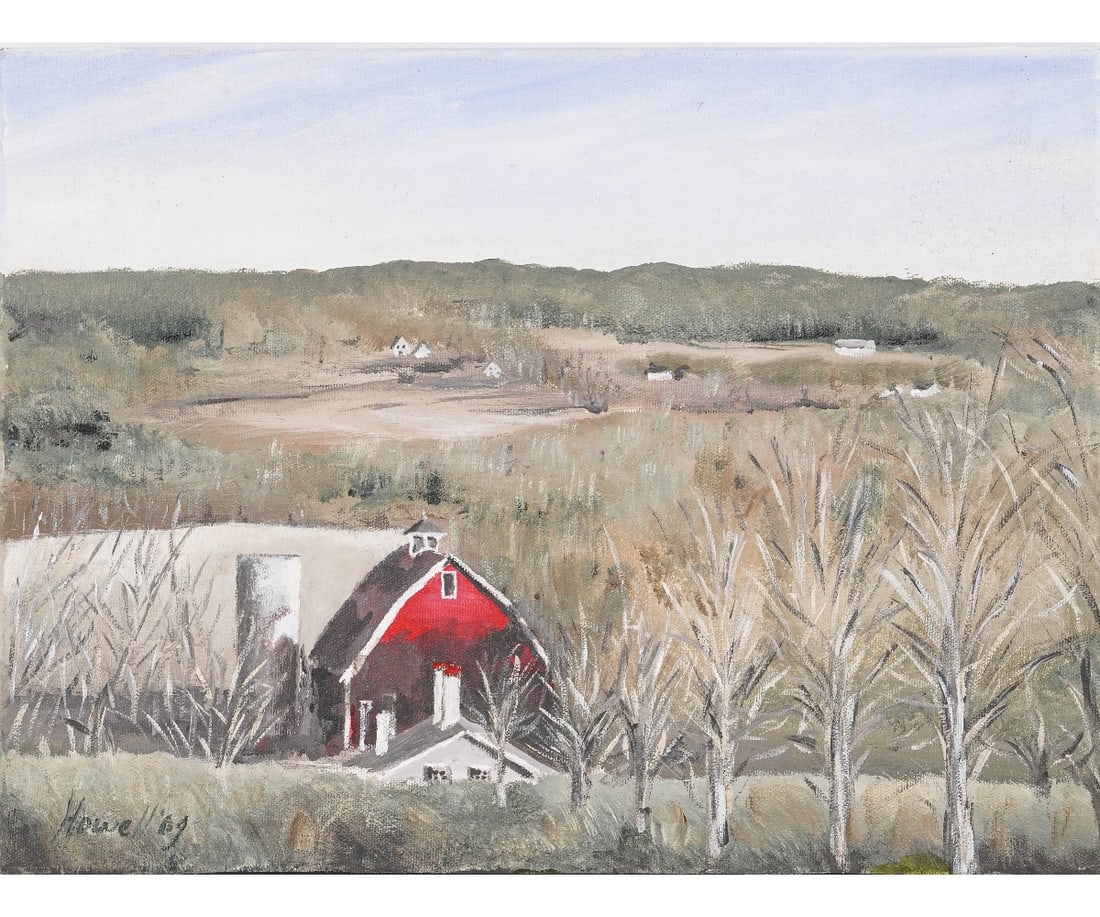 OIL ON CANVAS LANDSCAPE (1 of 4)