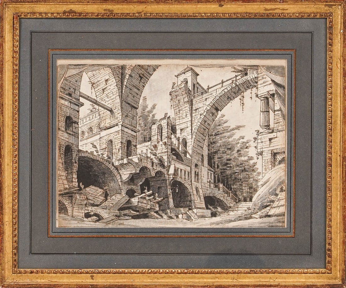 GIOVAN FRANCESCO GONZAGA PEN & INK (1 of 10)