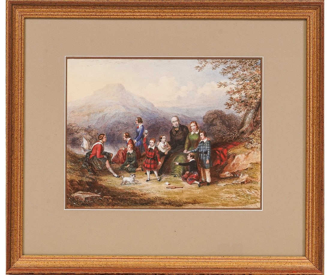 JOHN EDMUND BUCKLEY WATERCOLOR (1 of 5)