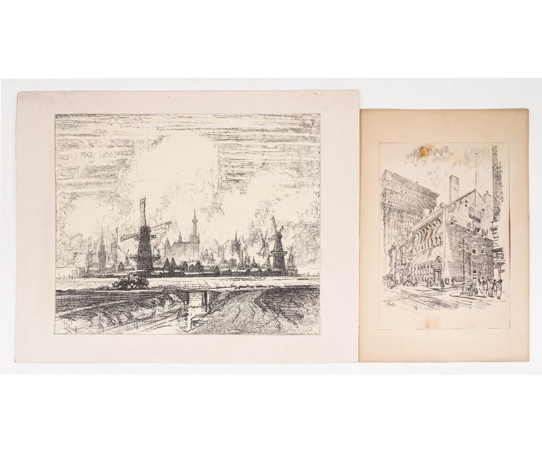 JOSEPH PENNELL LITHOGRAPH (1 of 16)