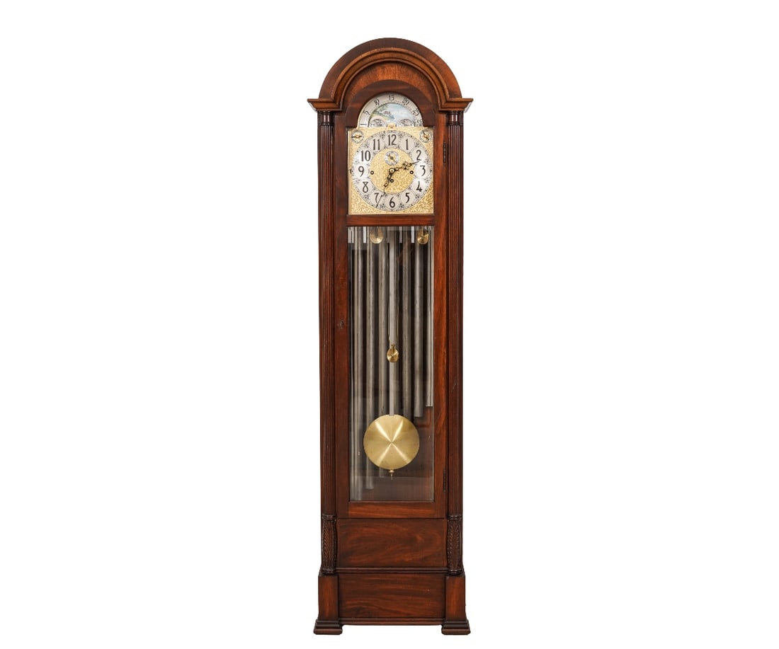 HERSCHEDE TALL CASE CLOCK (1 of 12)