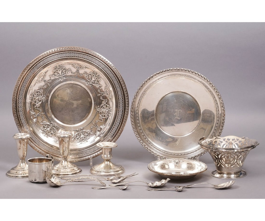 STERLING SILVER TABLEWARE (1 of 8)