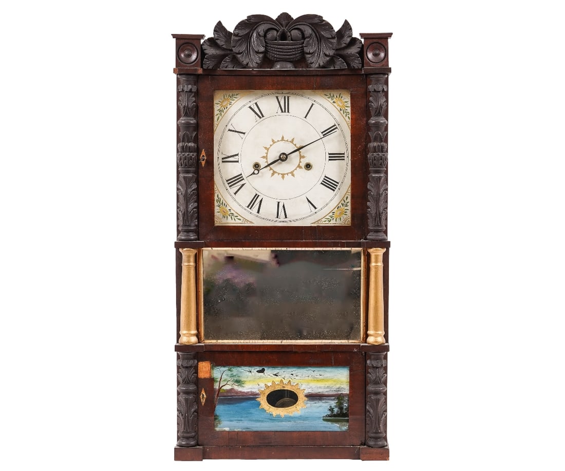 JOHN HUNT MANTEL CLOCK (1 of 9)