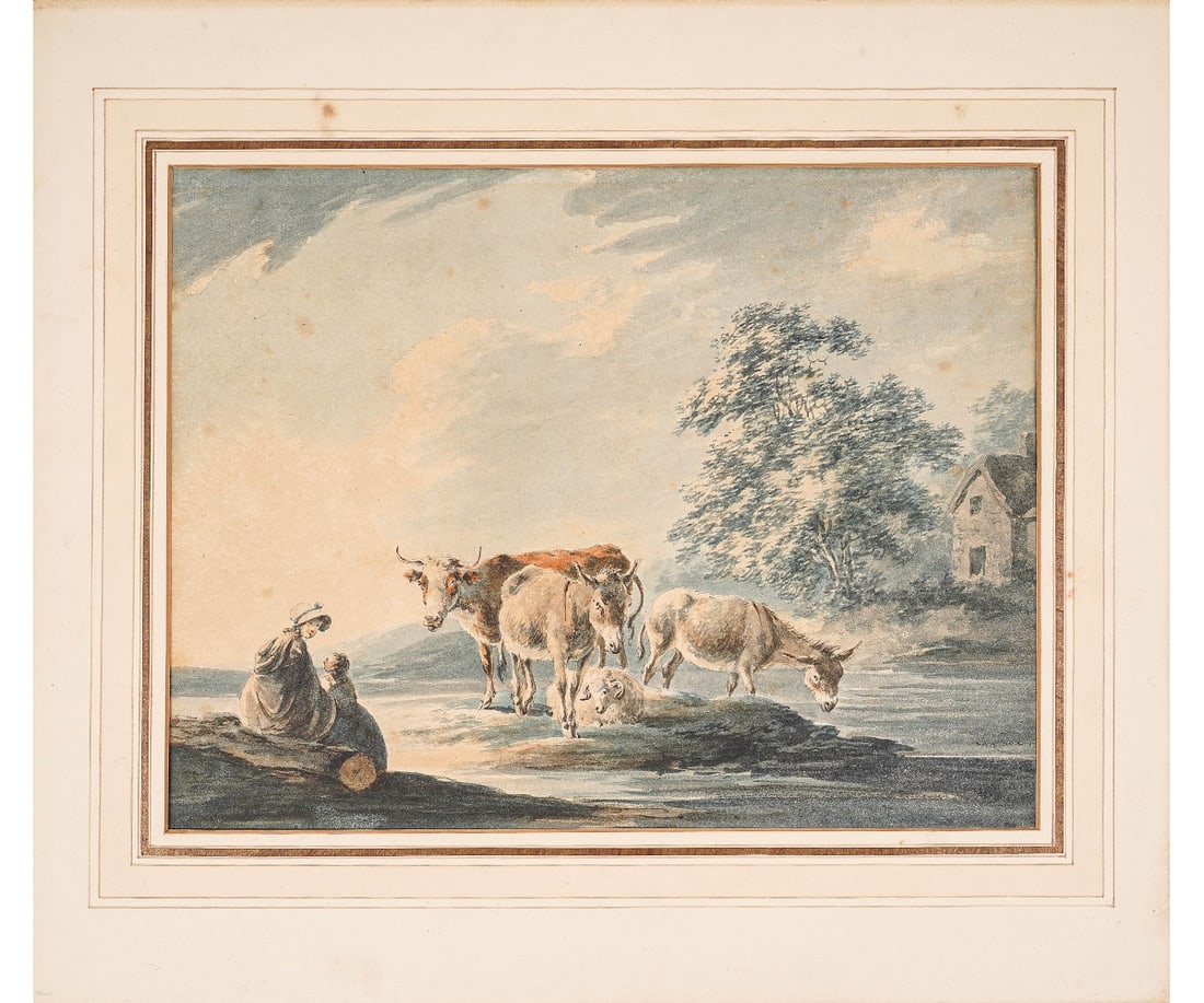 WATERCOLOR ENGLISH LANDSCAPE (1 of 8)