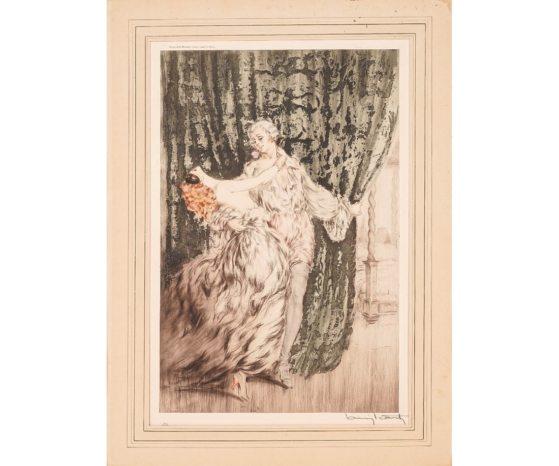 LOUIS ICART ETCHING (1 of 10)