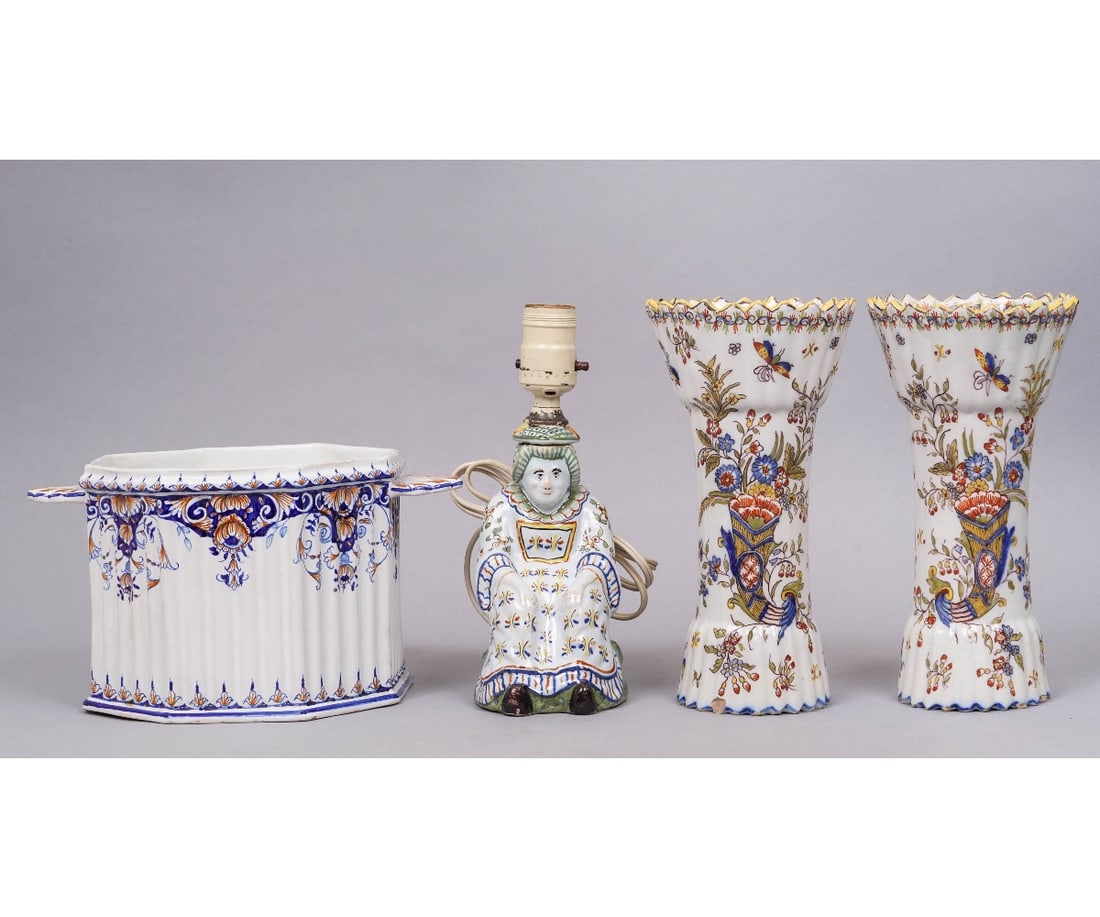 FRENCH ROUEN EARTHENWARE (1 of 9)