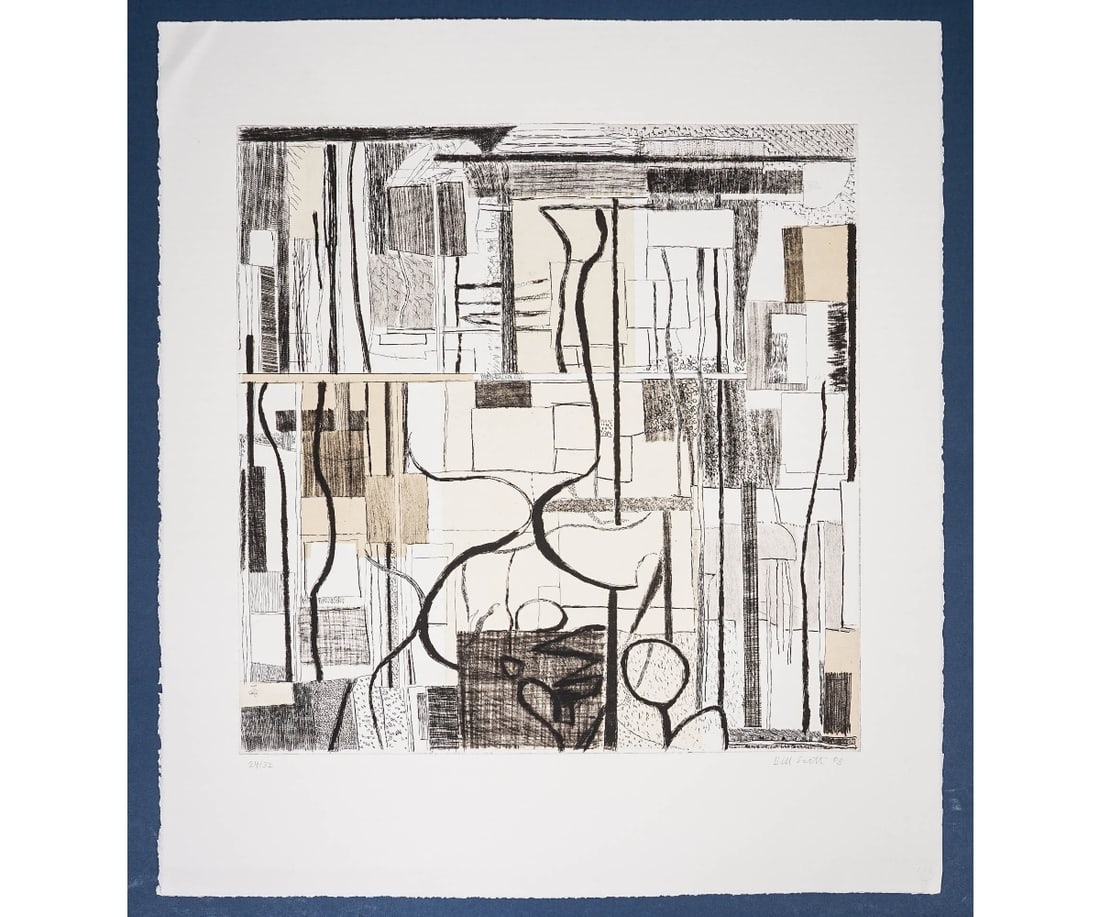 BILL SCOTT ABSTRACT ETCHING (1 of 9)