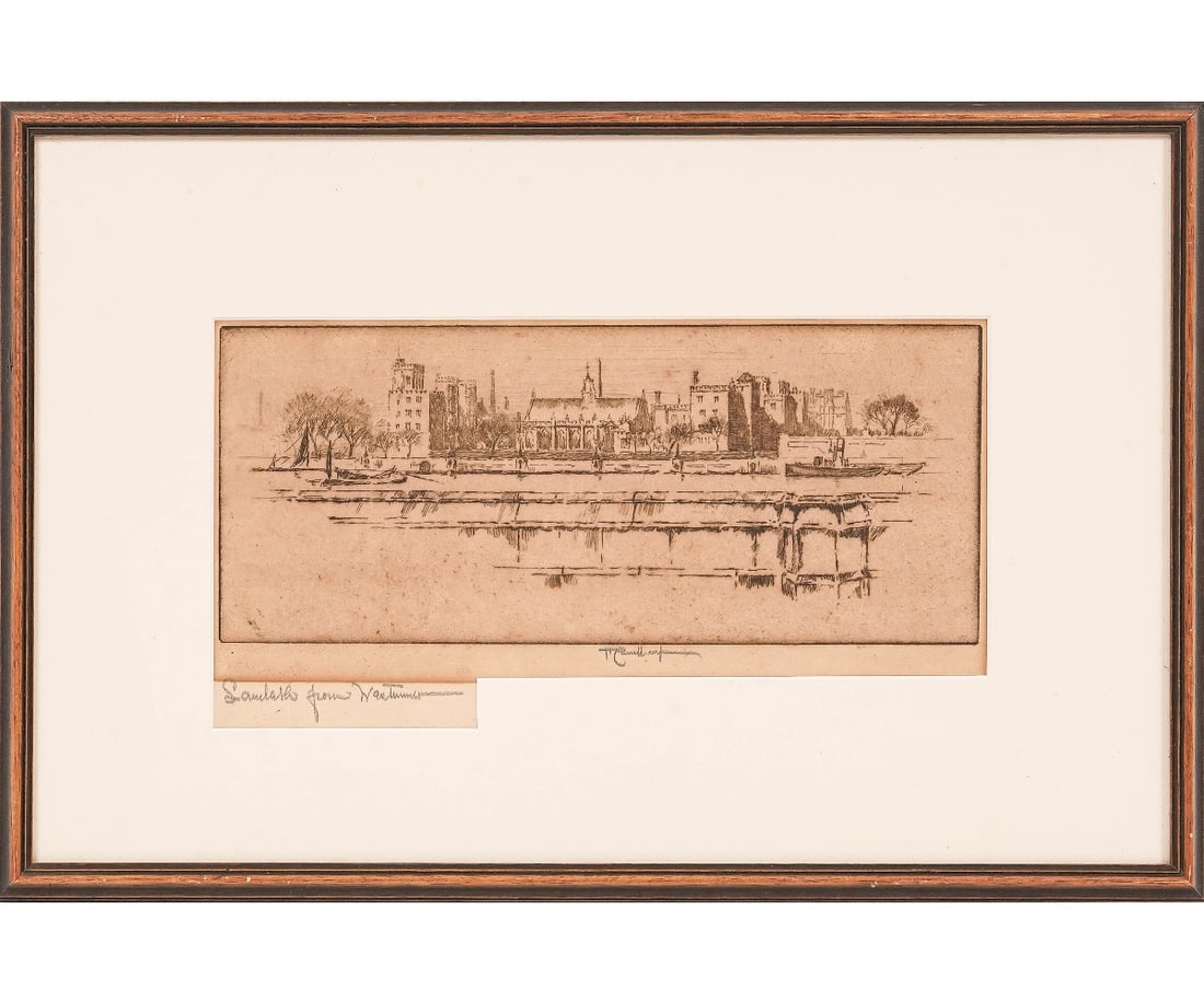 JOSEPH PENNELL ETCHING (1 of 5)