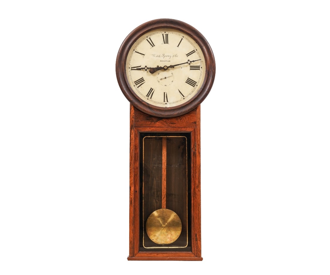WELCH SPRING & CO WALL CLOCK (1 of 15)